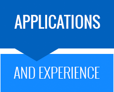 applications and experience